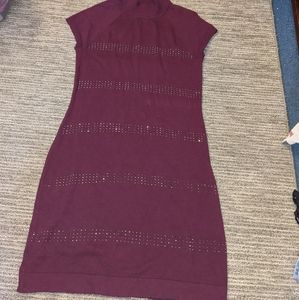 Maroon dress
